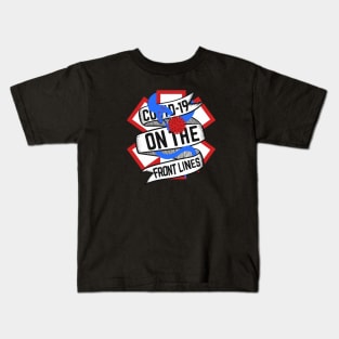 COVID19 On The Front Lines Kids T-Shirt